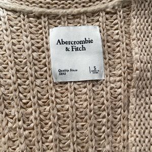 Abercrombie and Fitch Oatmeal Cardigan